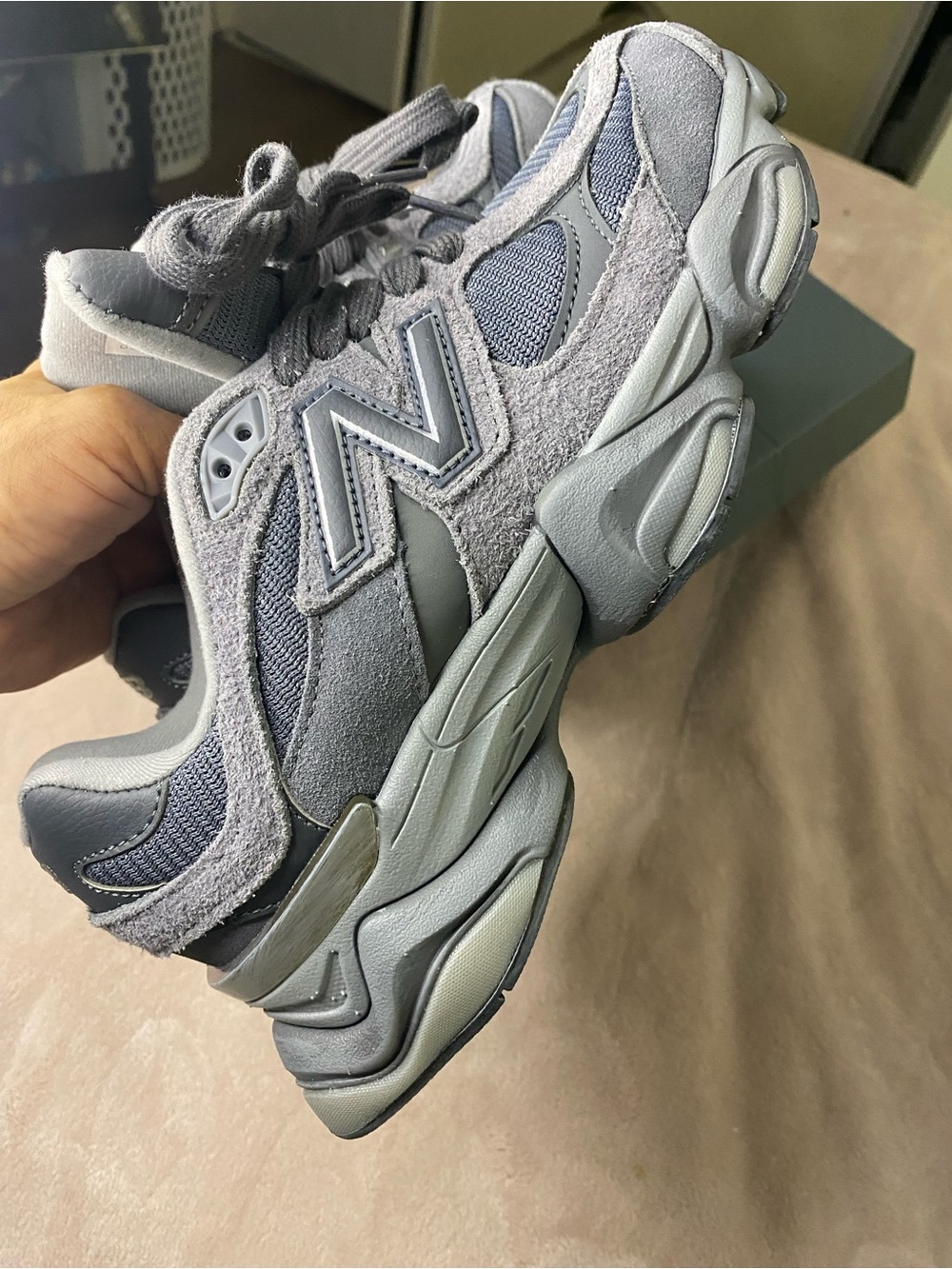 New Balance 9060 New Model aged Versión mens Sneakers Shoes Size 7